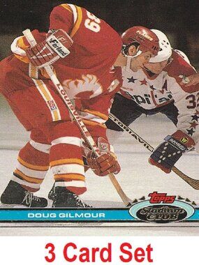 Doug Gilmour Hockey Card Collection